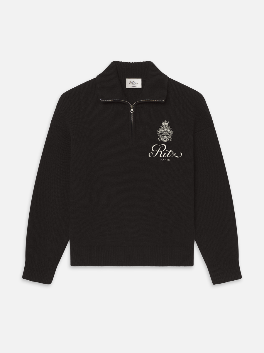 Ritz Half Zip Front Pack Shot
