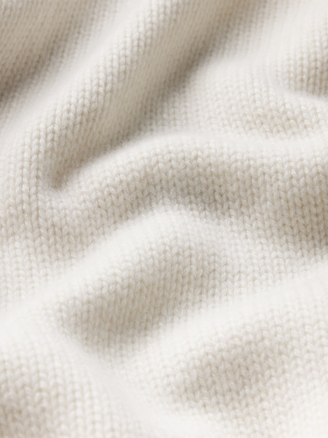 Ritz Unisex Cashmere Sweater -- Cream