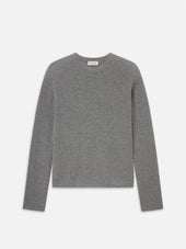 Waffle Textured Sweater -- Ash