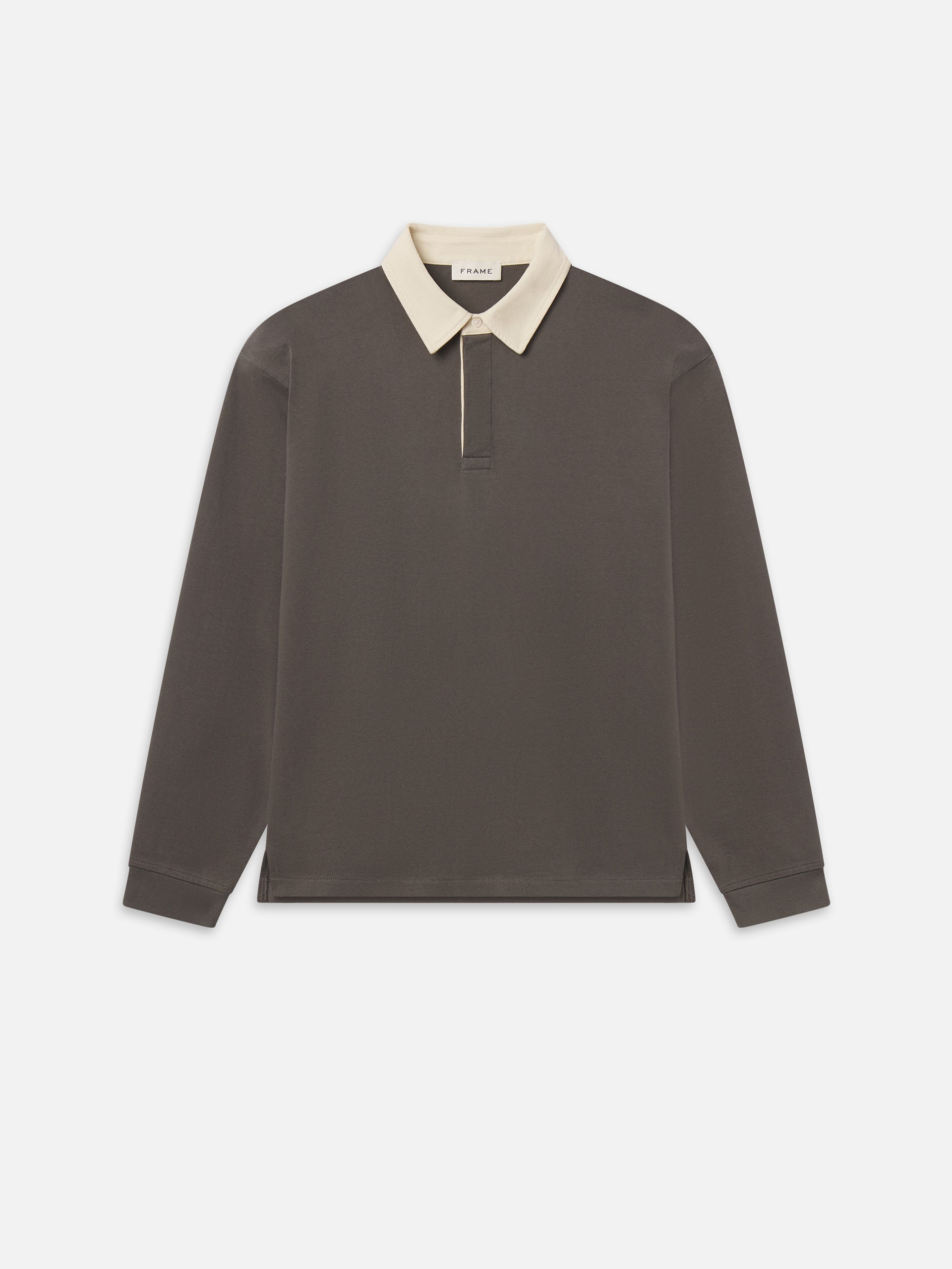 Rugby Polo Shirt -- Grey