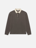 Rugby Polo Shirt -- Grey