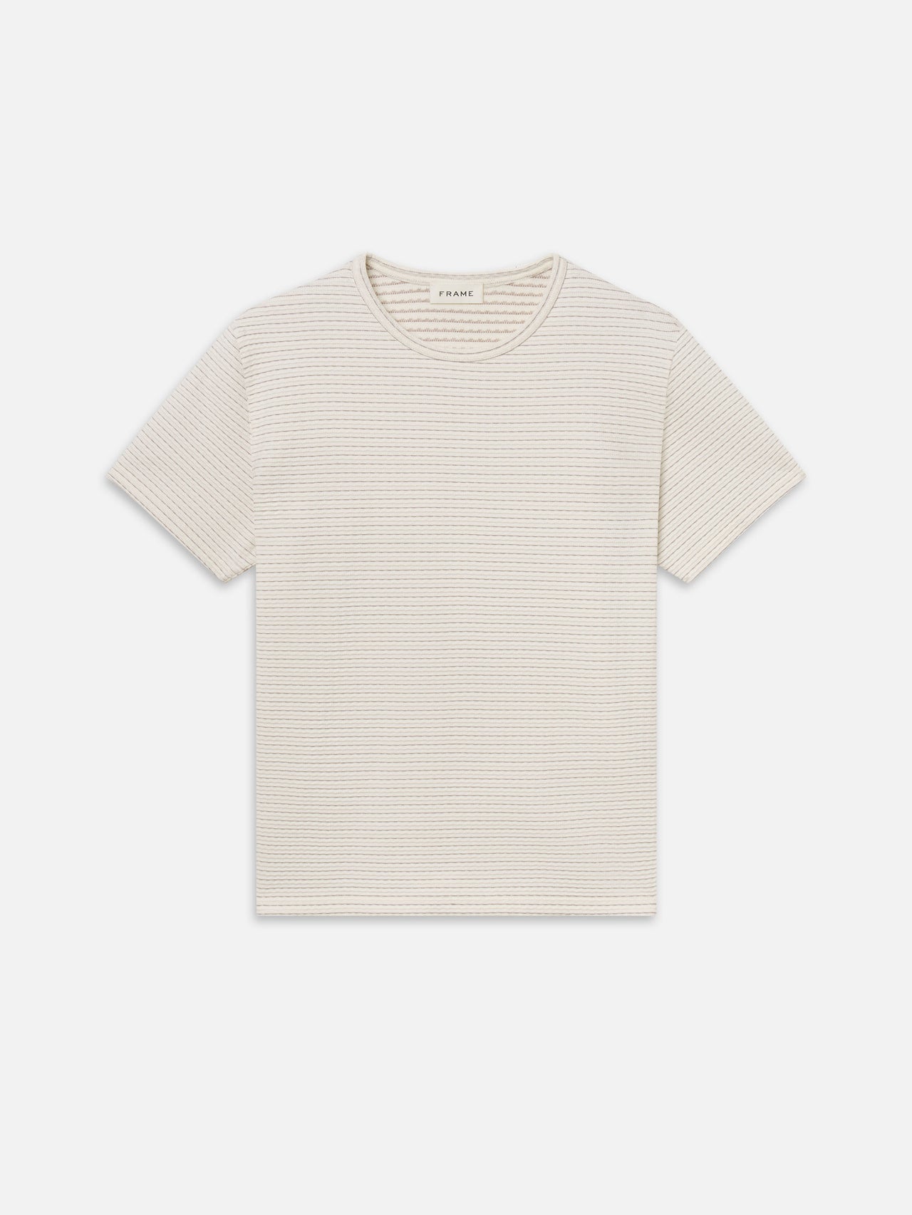 Jacquard Stripe Tee