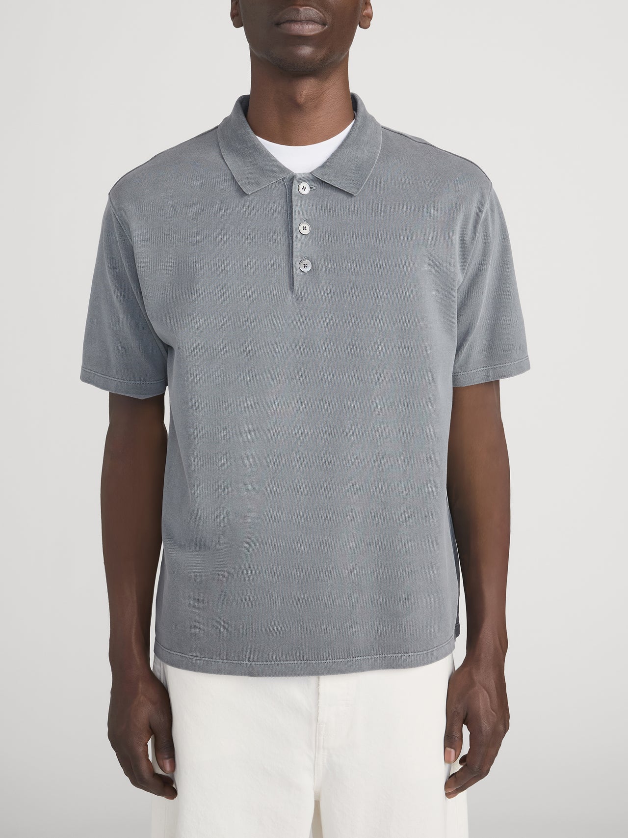 Polo On Model Front Crop