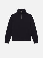 Half Zip Sweater -- Dark Navy