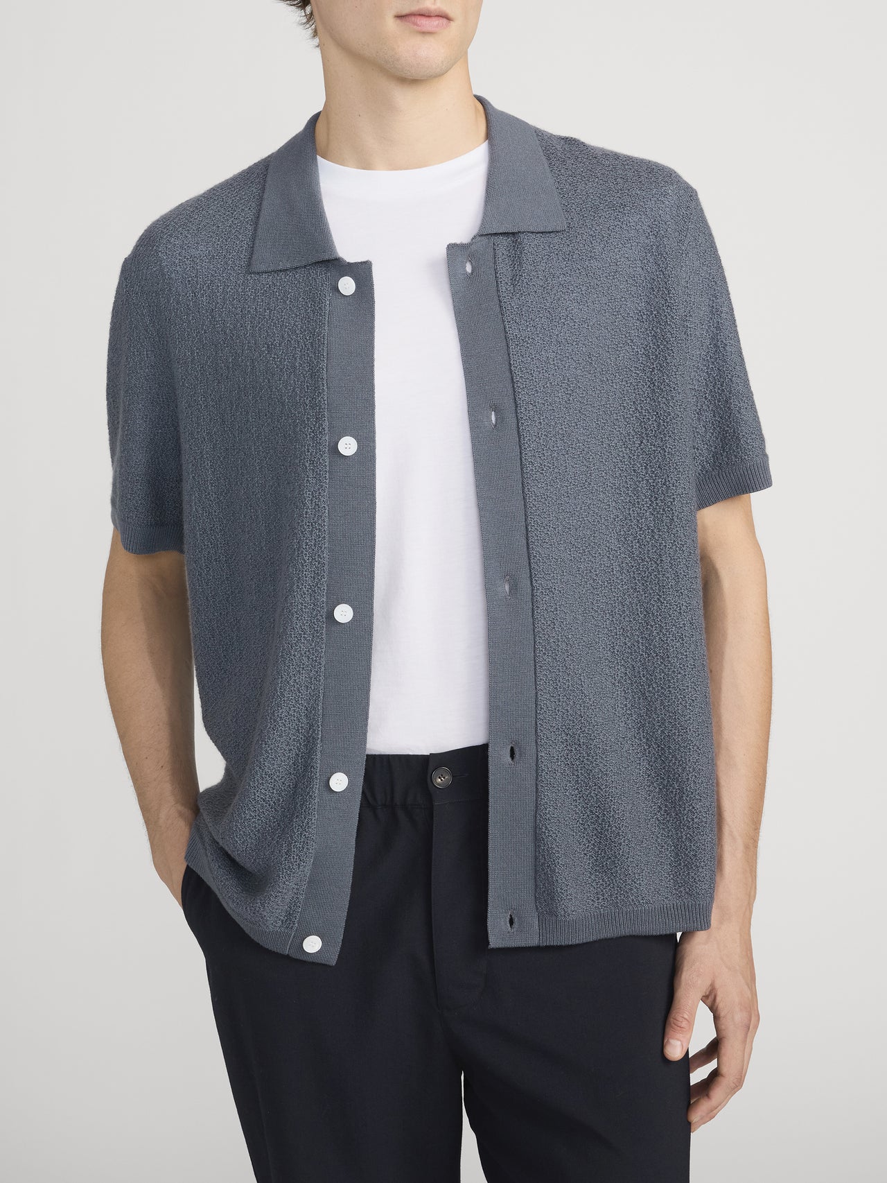 Sweater Front Crop On Model