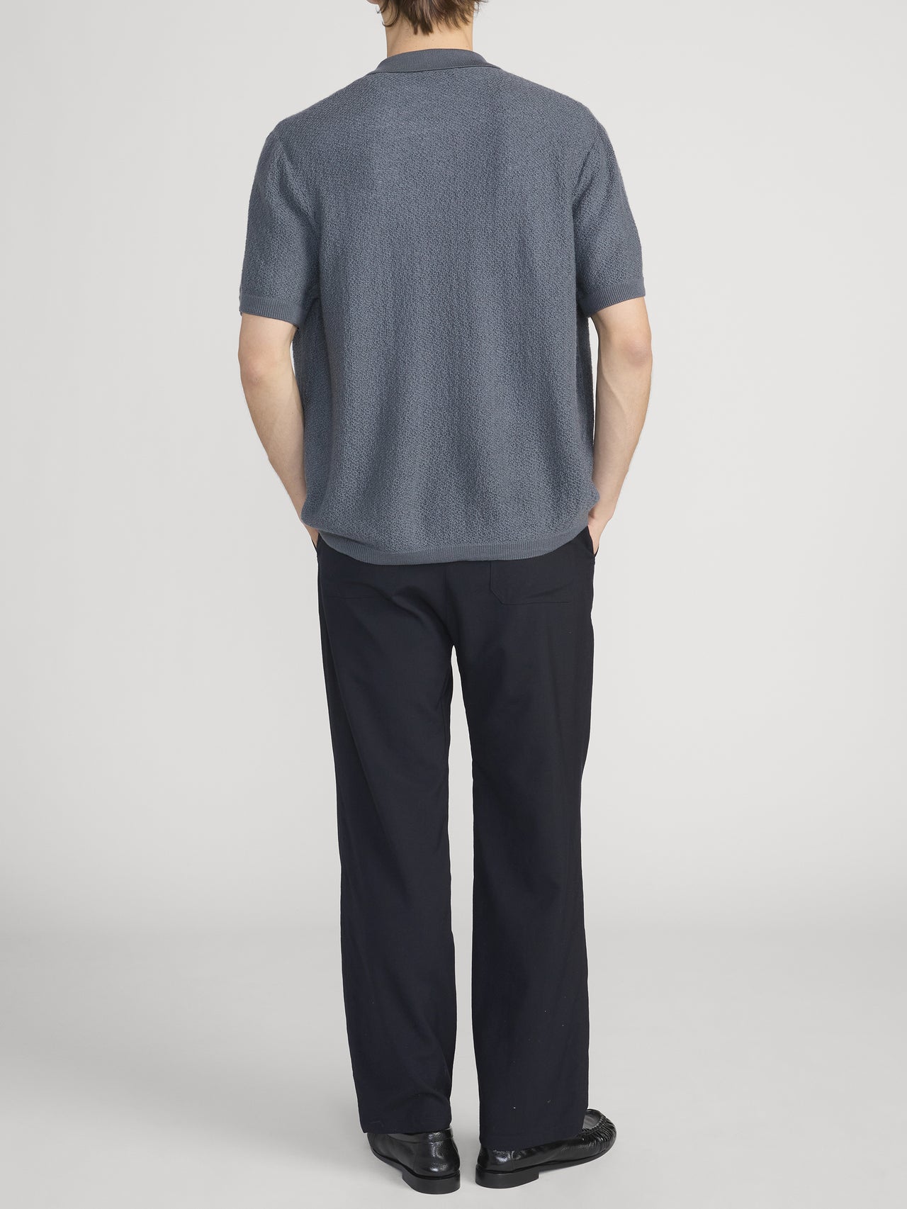 Sweater On Model Back