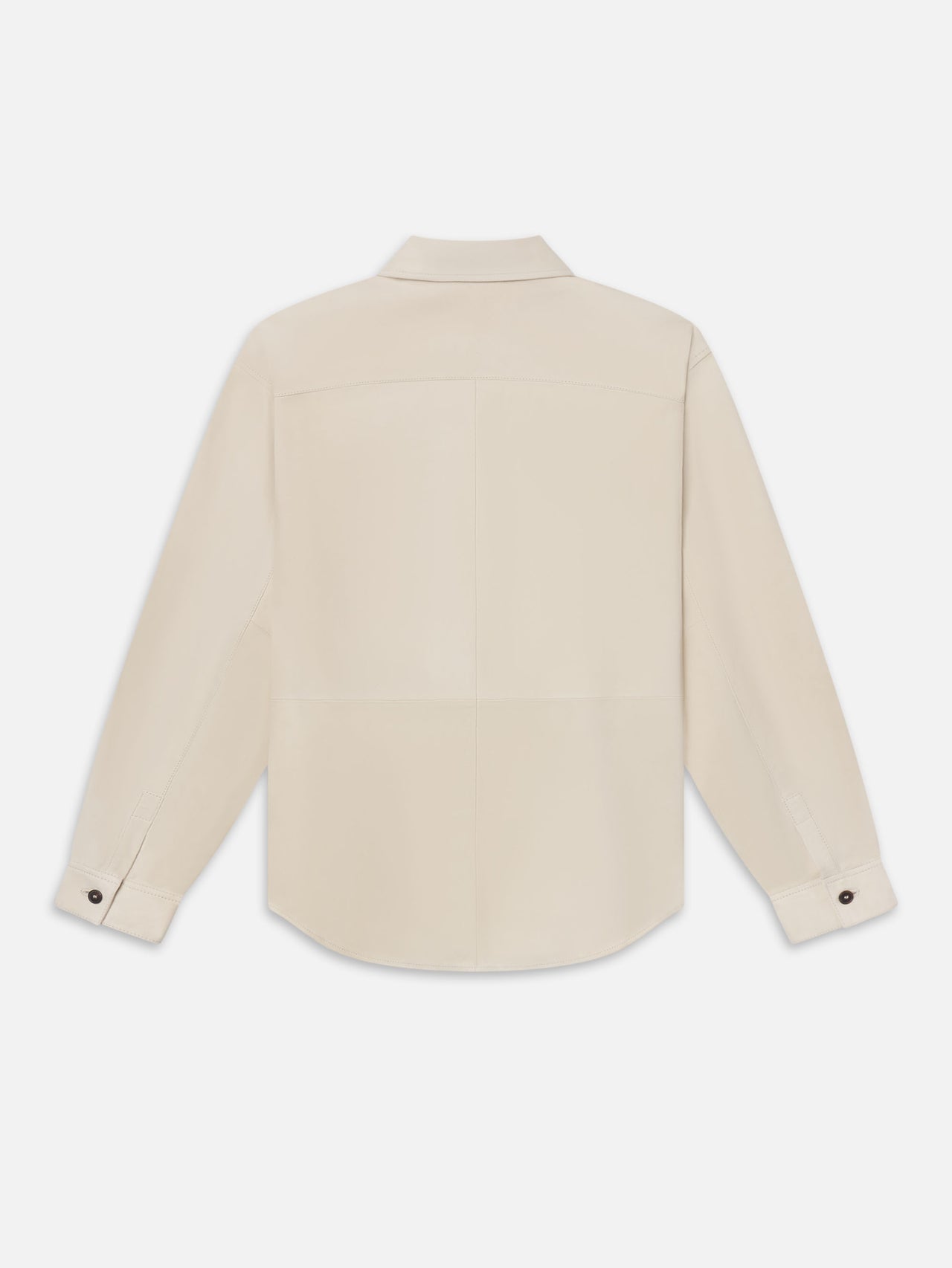 Suede Shirt -- Light Stone