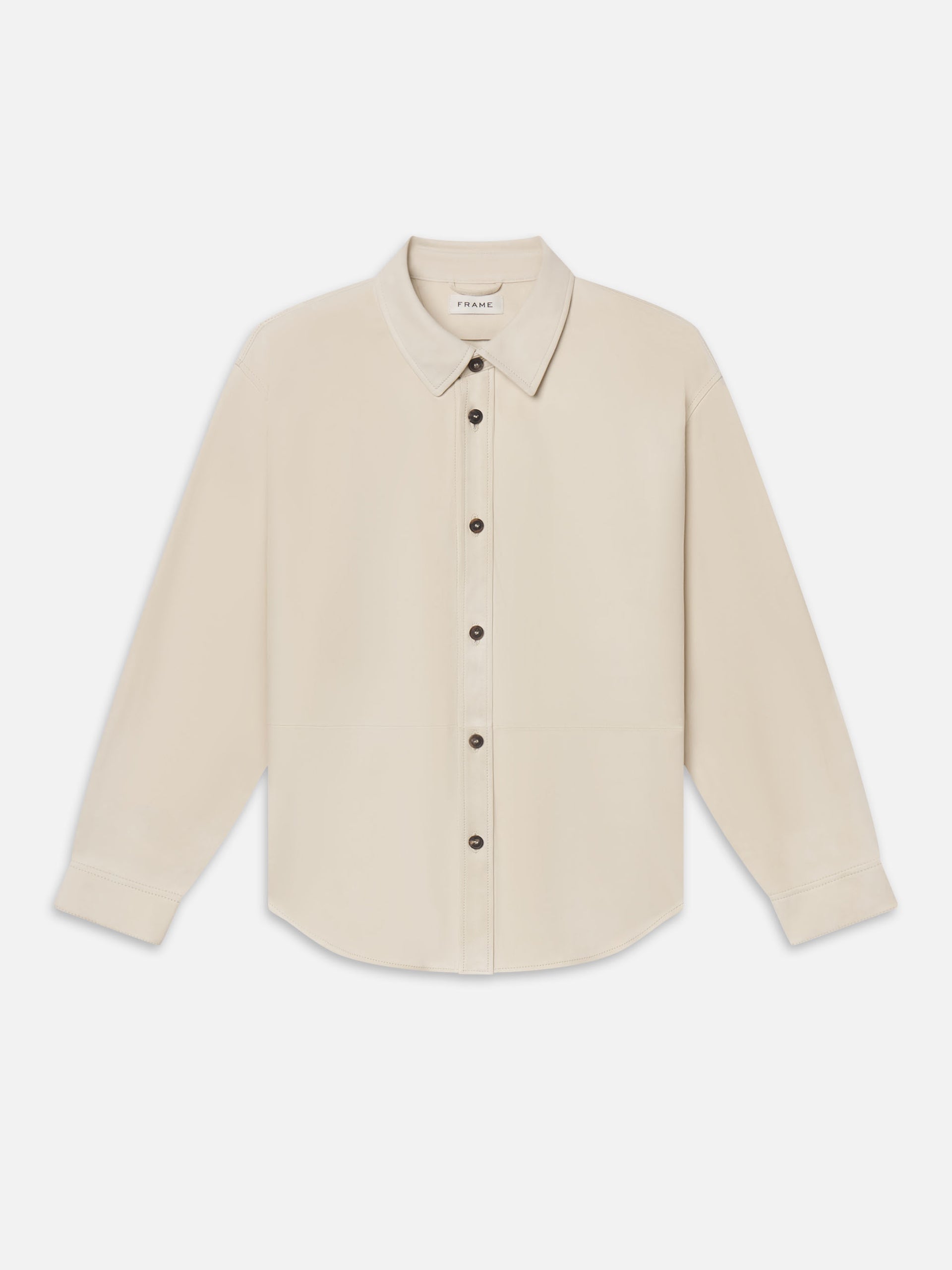 Suede Shirt -- Light Stone