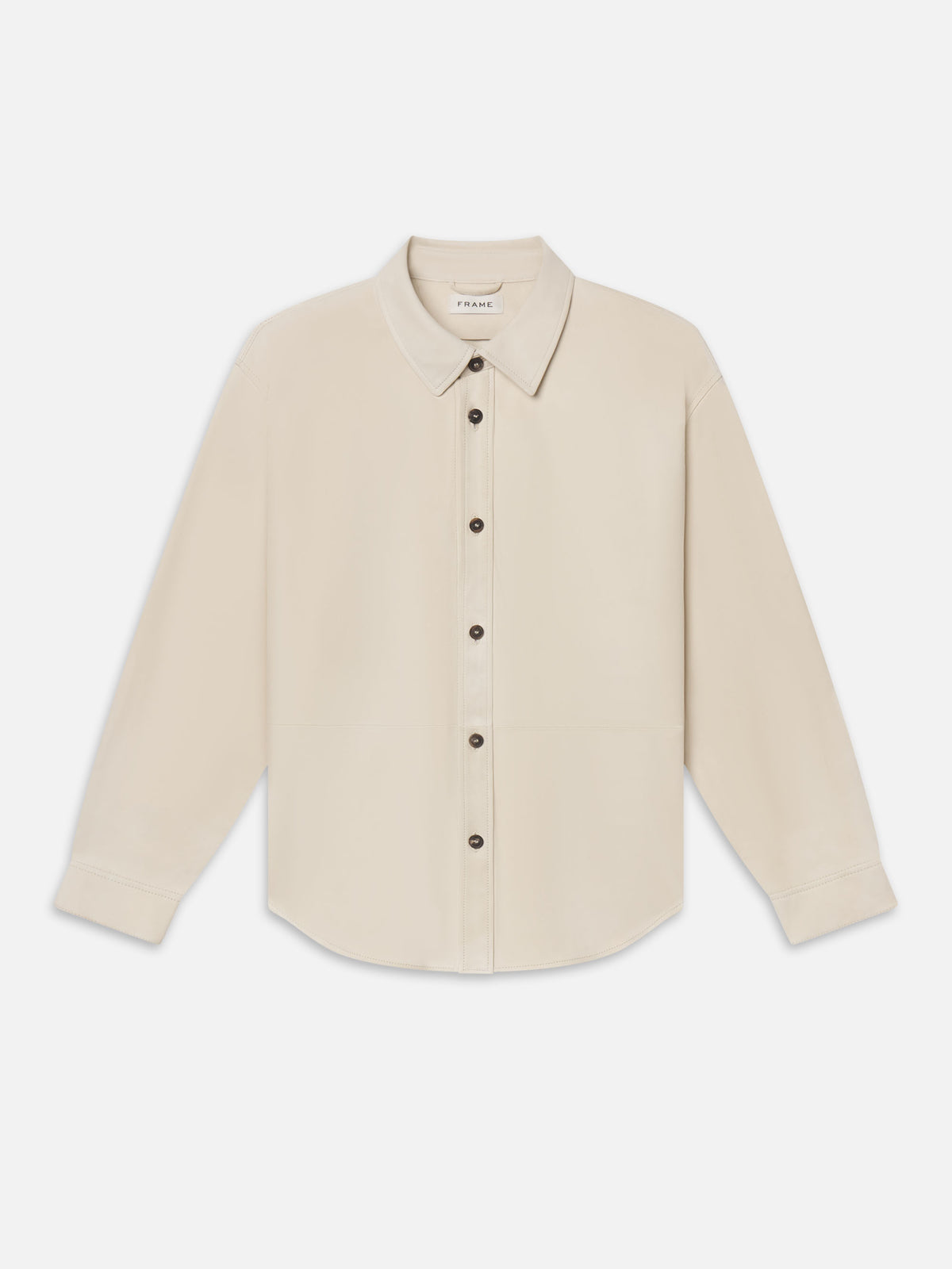 Suede Shirt -- Light Stone