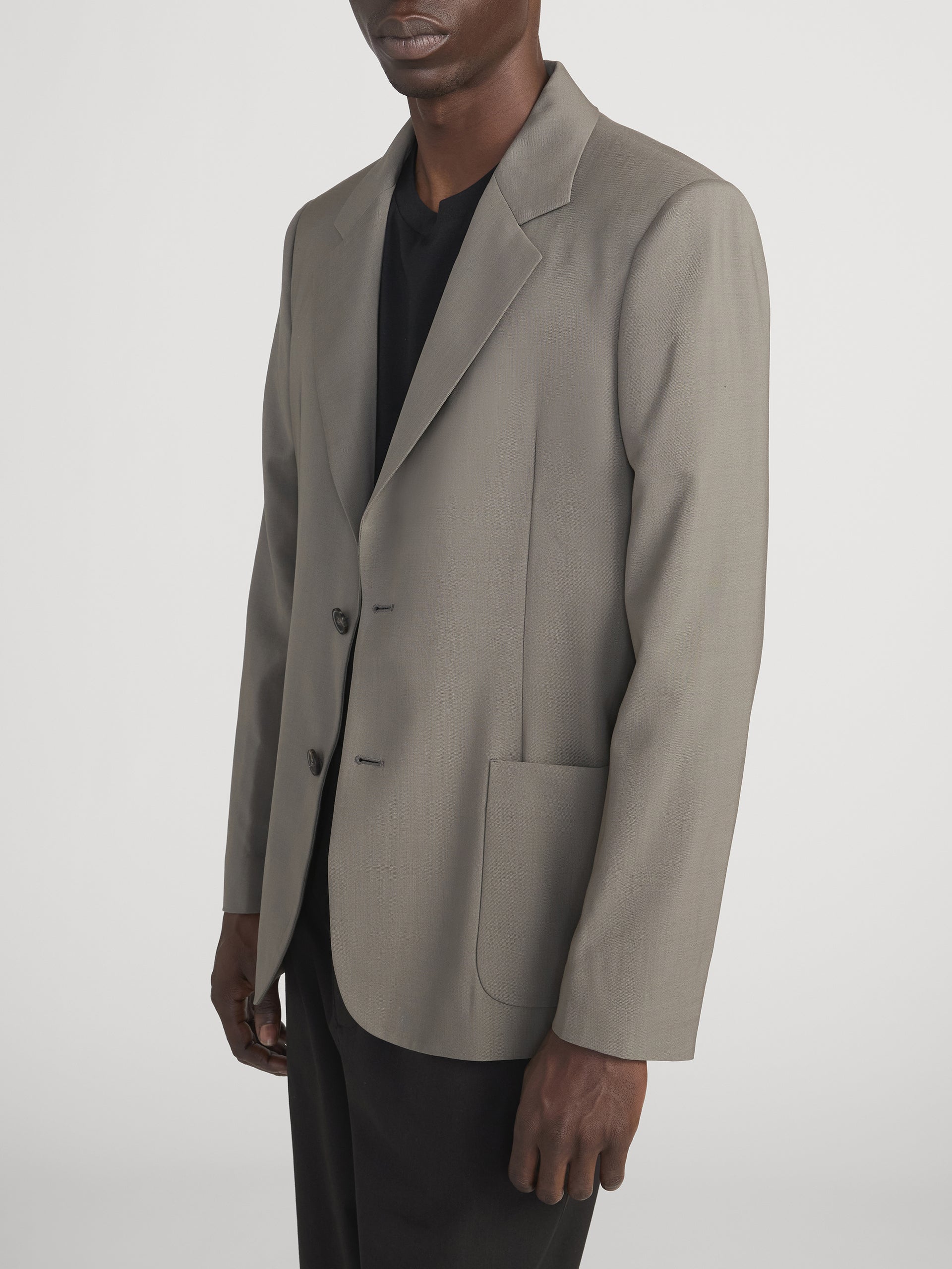 Jacket On Model Side