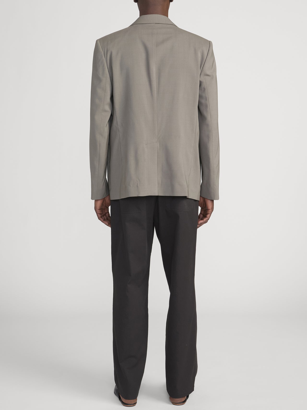 Jacket On Model Back