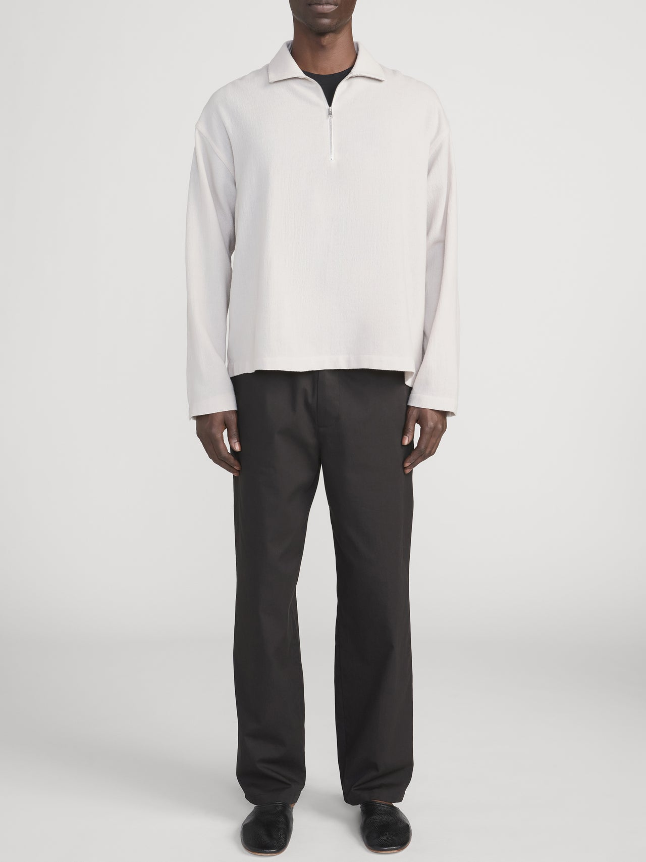 Overshirt On Model Front