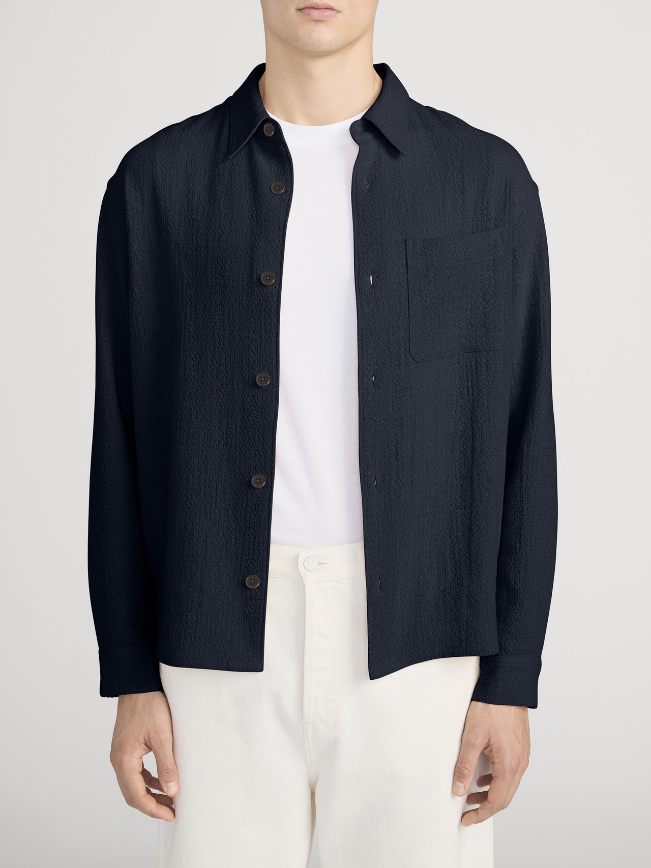 Shirt On Model Front Crop