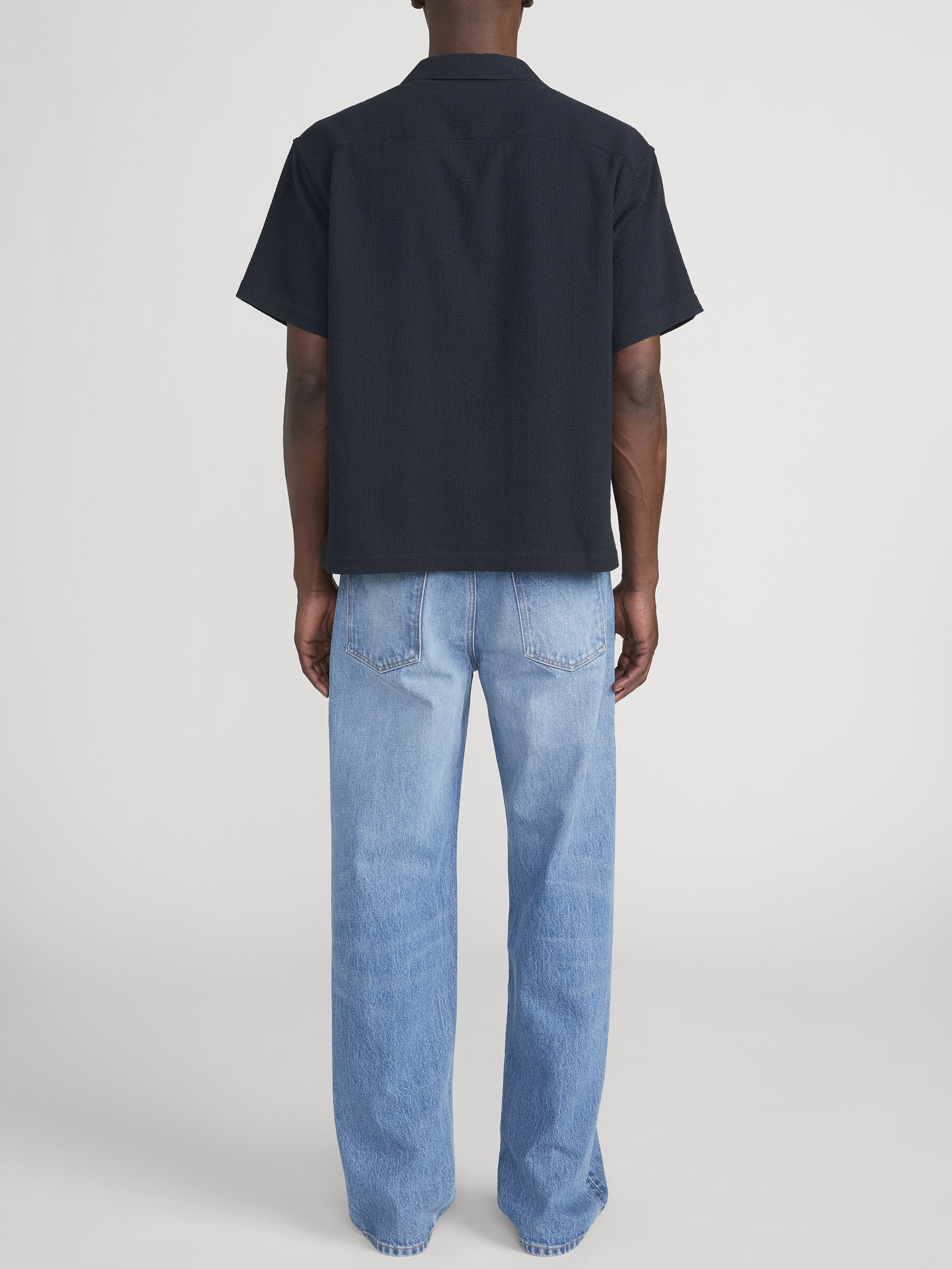 Shirt On Model Back