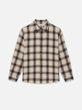 Plaid Overshirt -- Cream Plaid