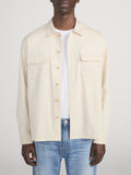 Double Pocket Overshirt -- Light Beige