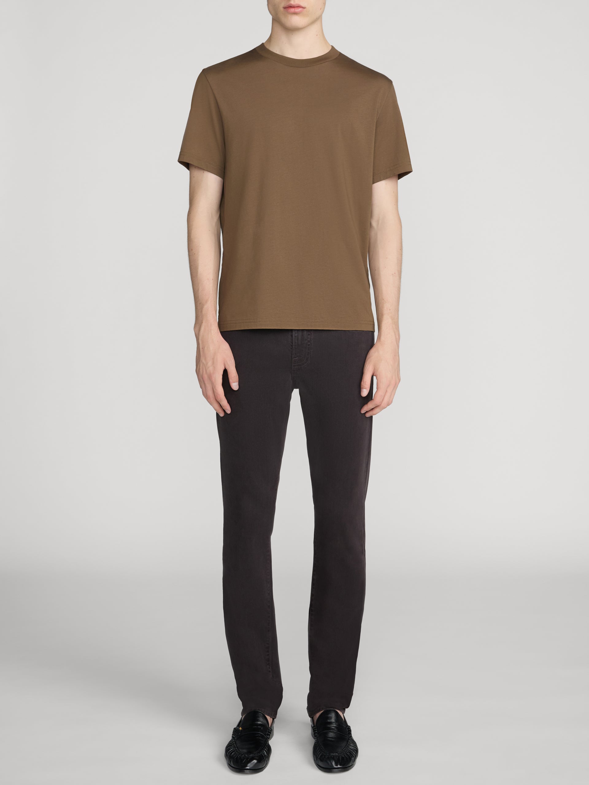 Light Cotton Tee -- Deep Olive