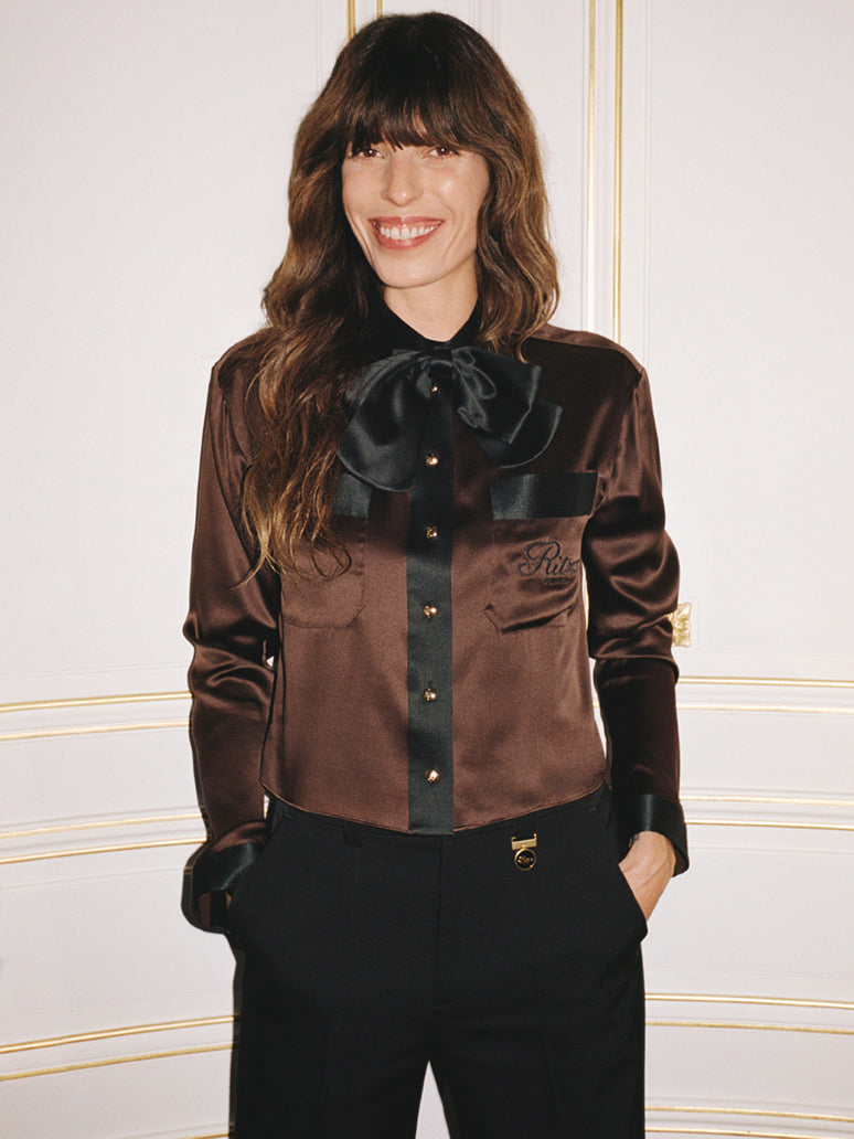 ritz-feminine-silk-blouse-chocolate-brown