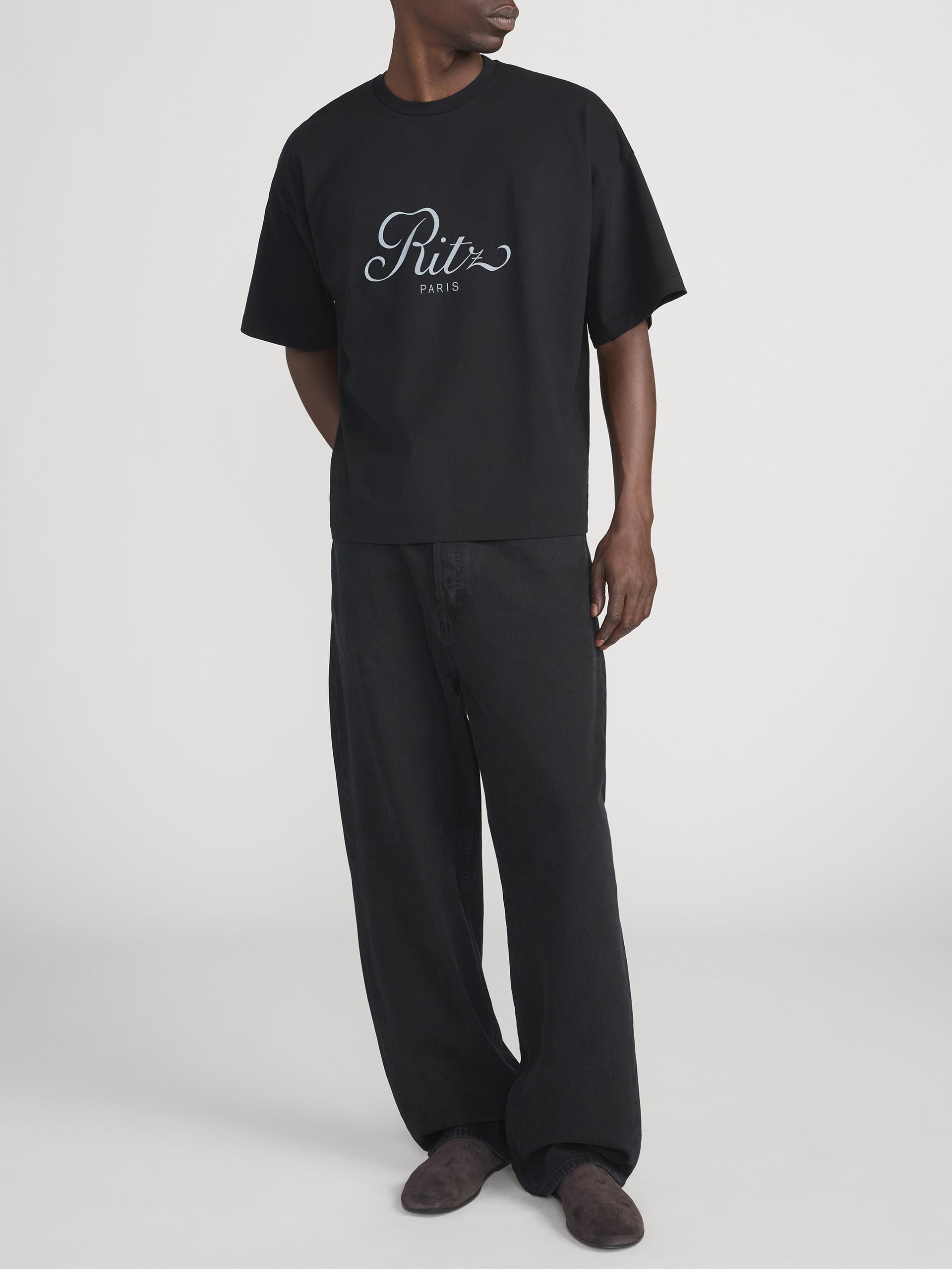 Ritz T-shirt Front On Model