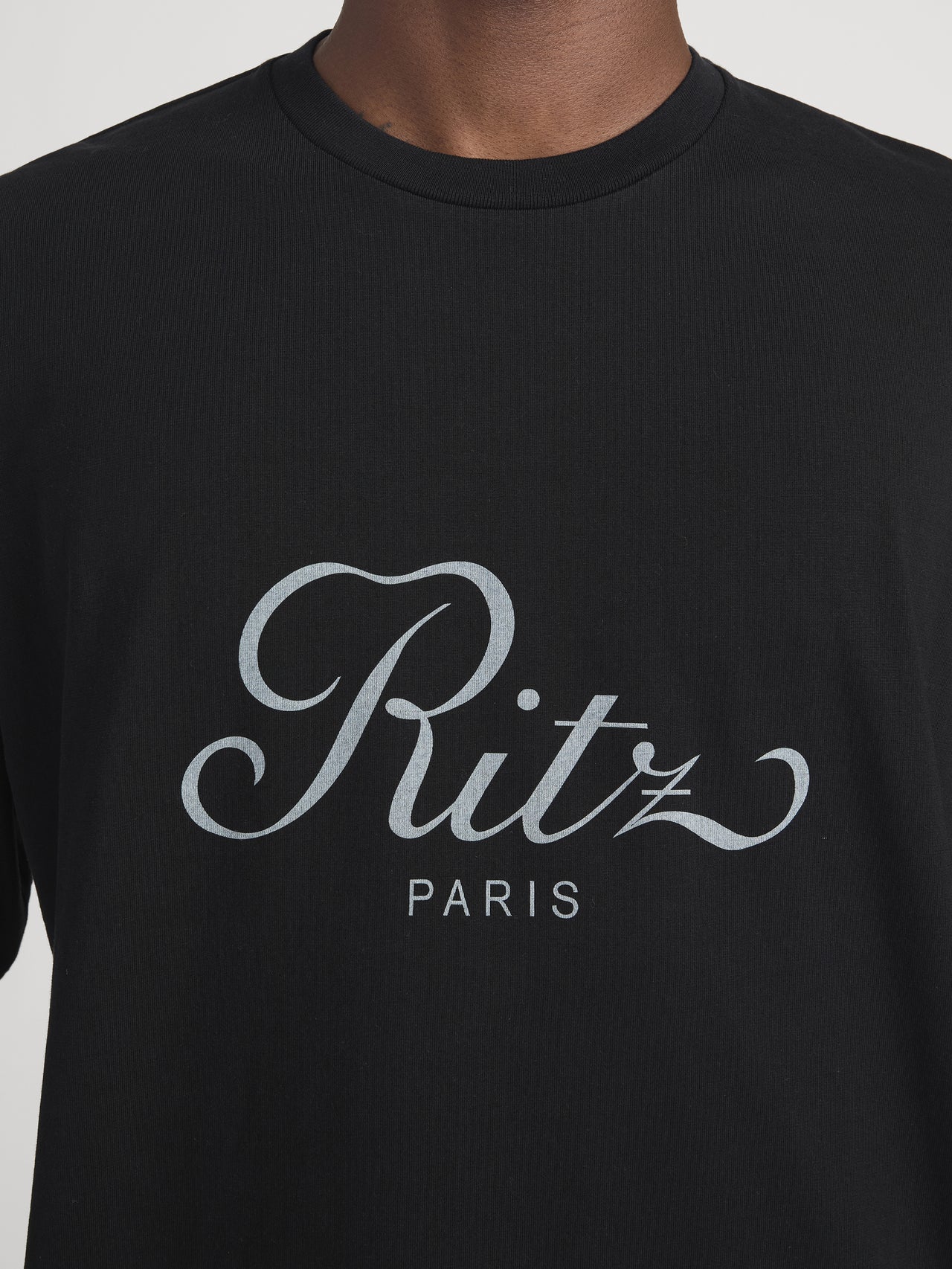 Ritz T-Shirt On Model Detail Shot