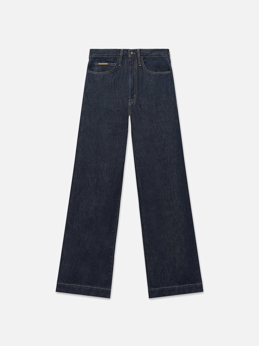 RITZ WOMENS WIDE LEG JEANS PERFECT BLUE FRAME