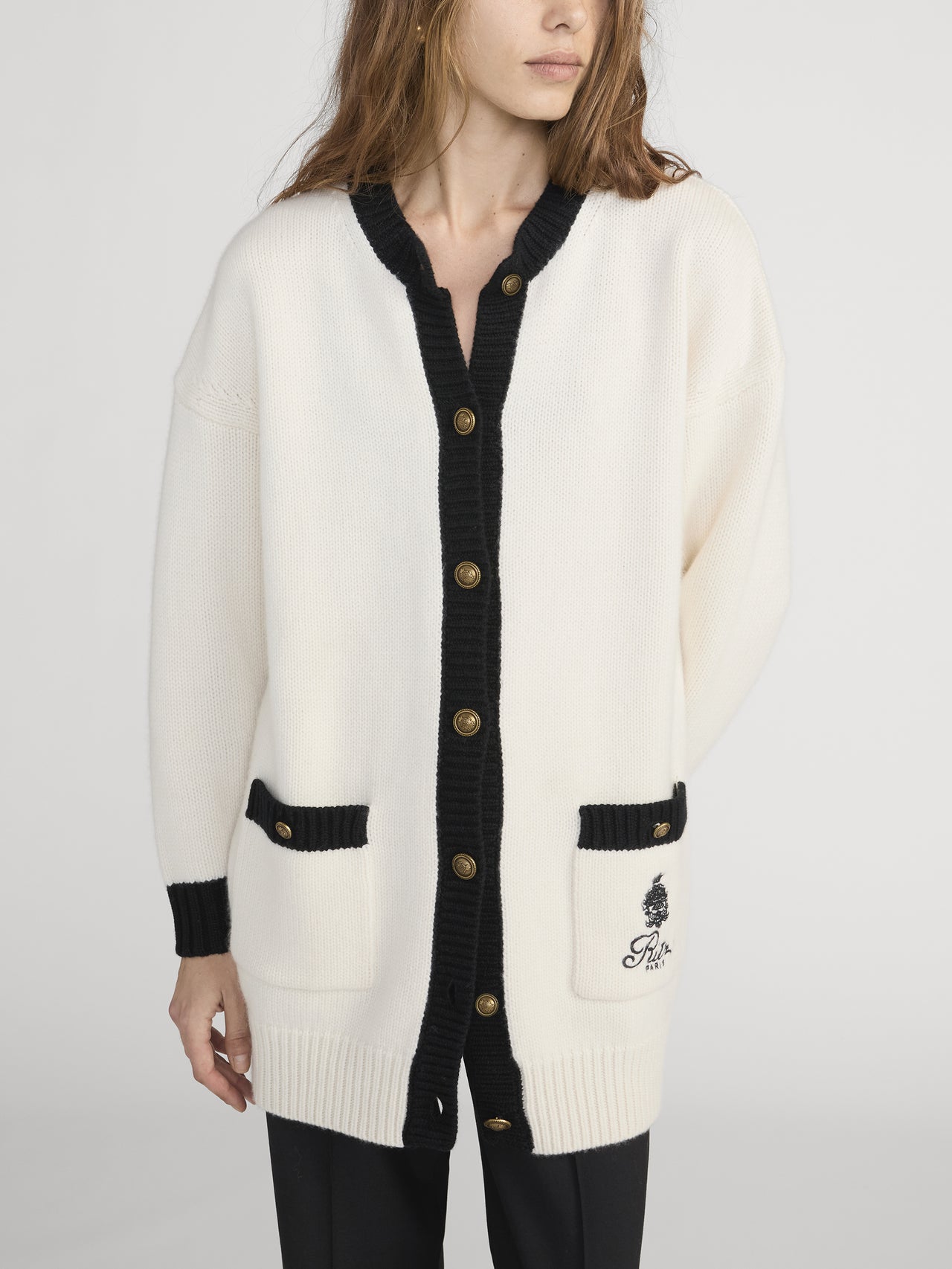 Ritz Cardigan Front On Model