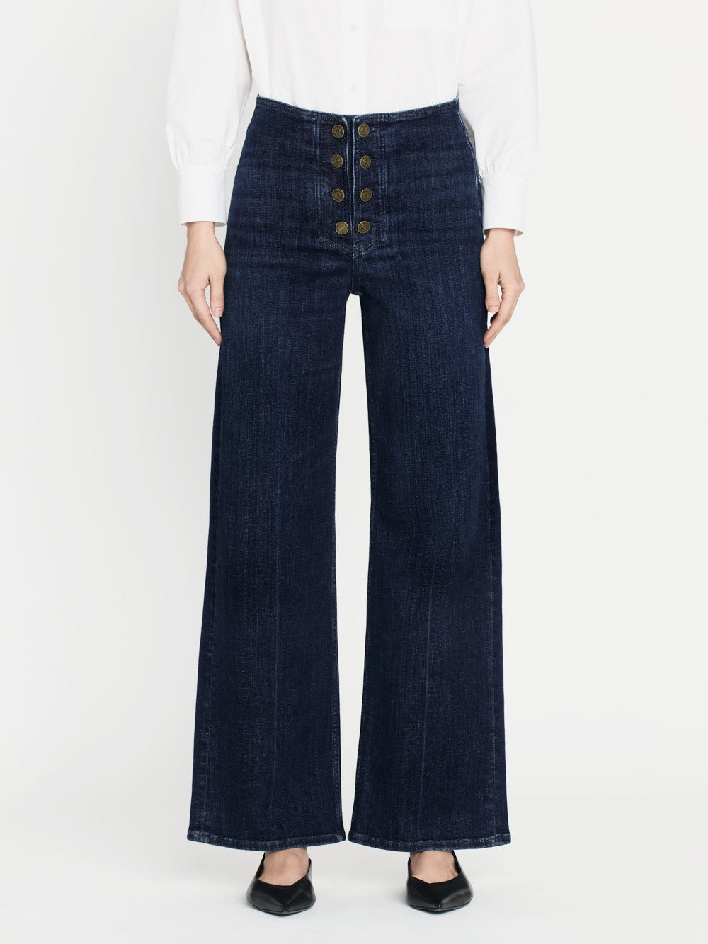 Le Slim Palazzo Sailor Pant -- Ionview