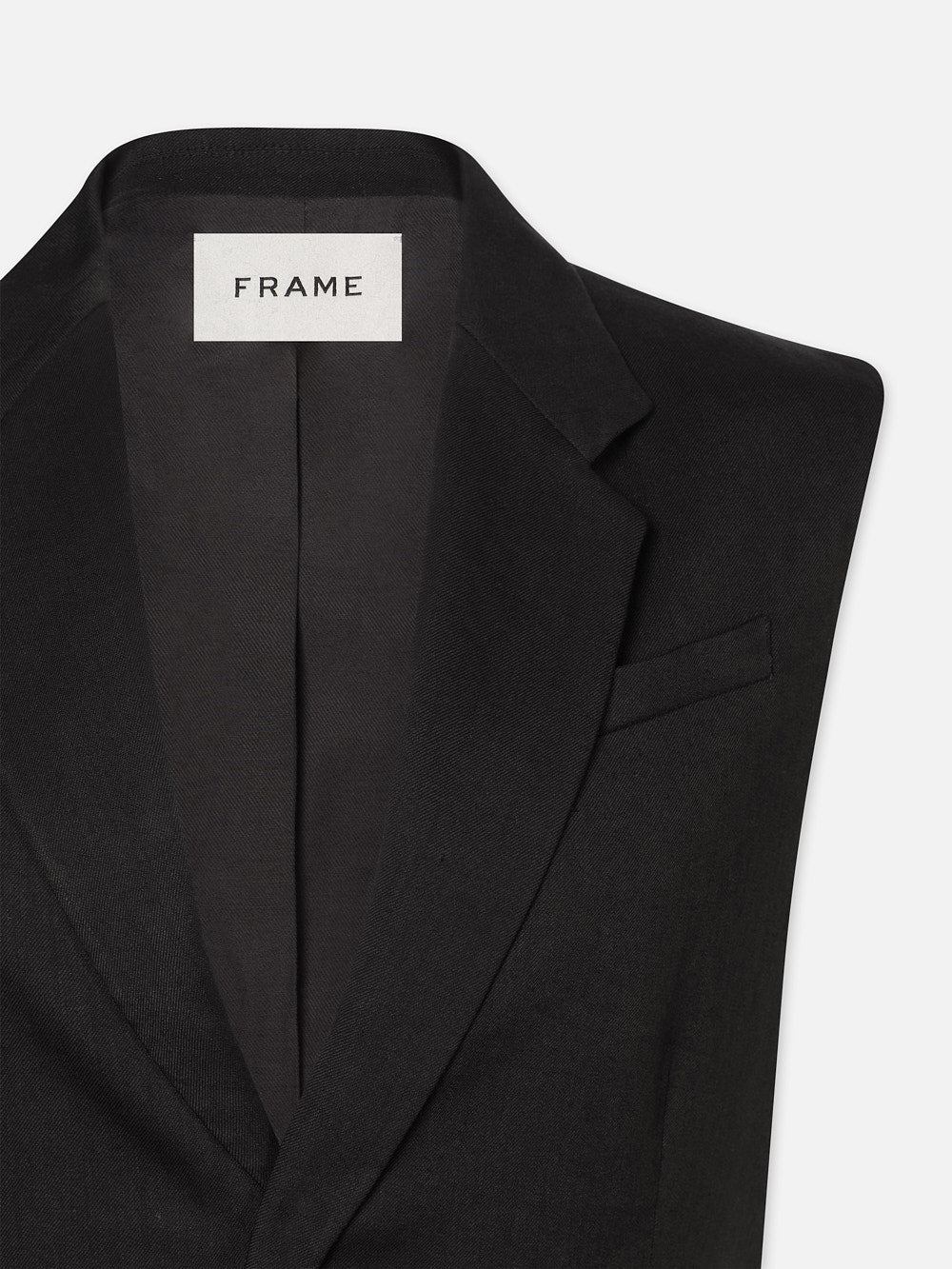 OVERSIZED VEST BLACK FRAME