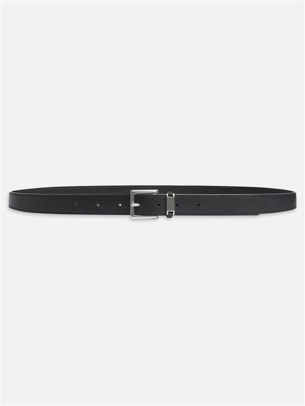 THE SQUARE BUCKLE BELT BLACK