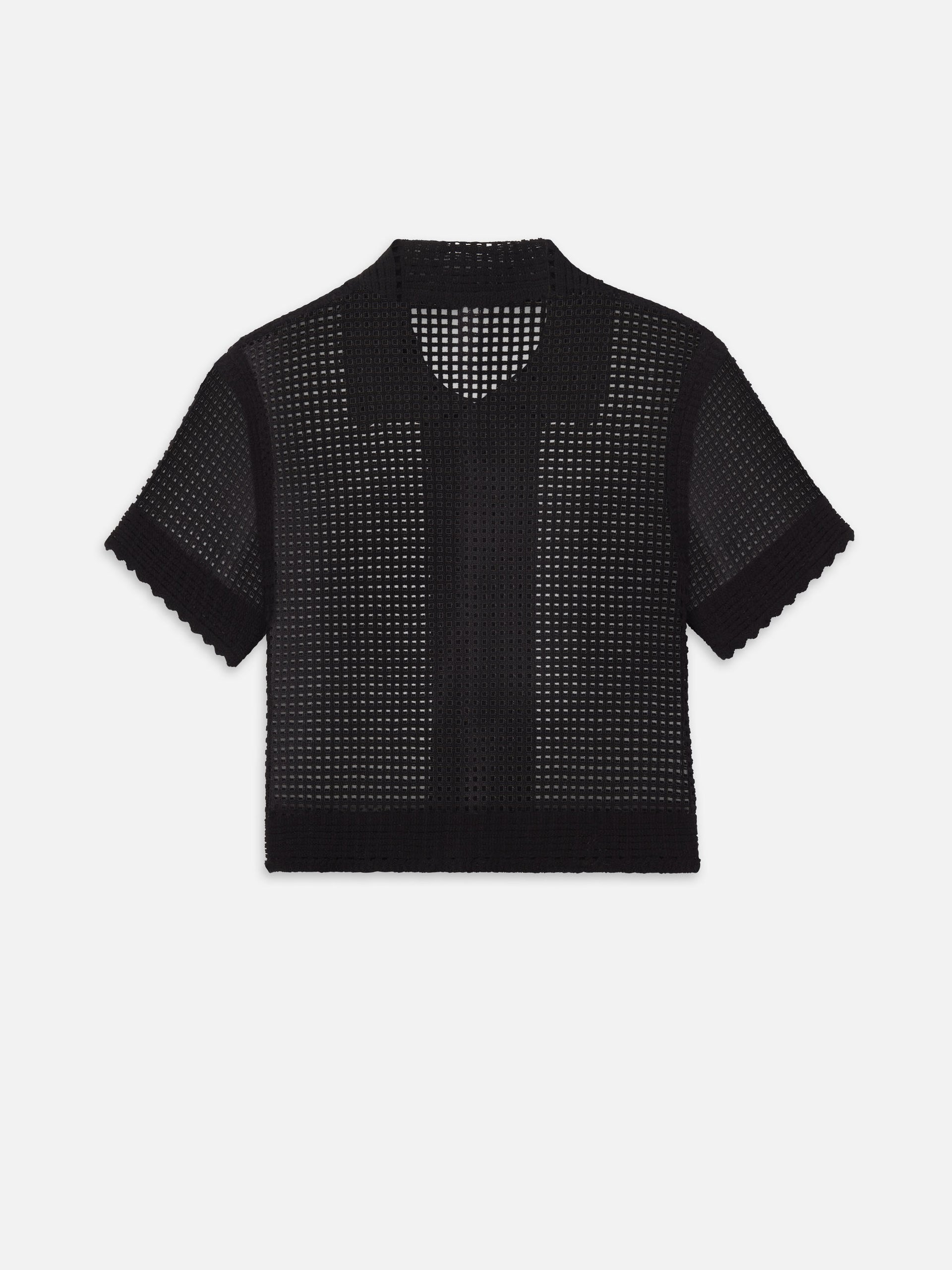 The Crochet Top -- Black