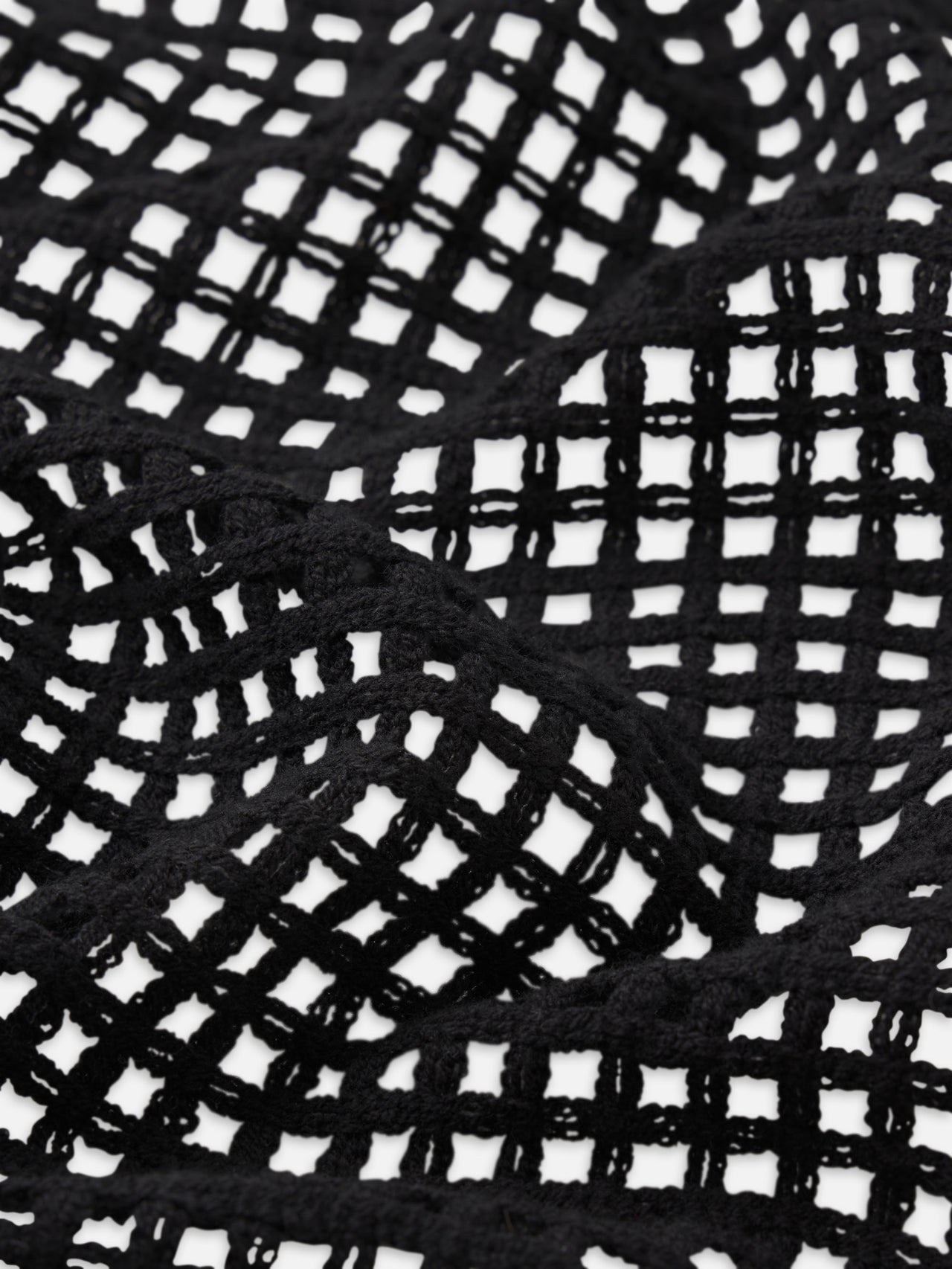 The Crochet Top -- Black