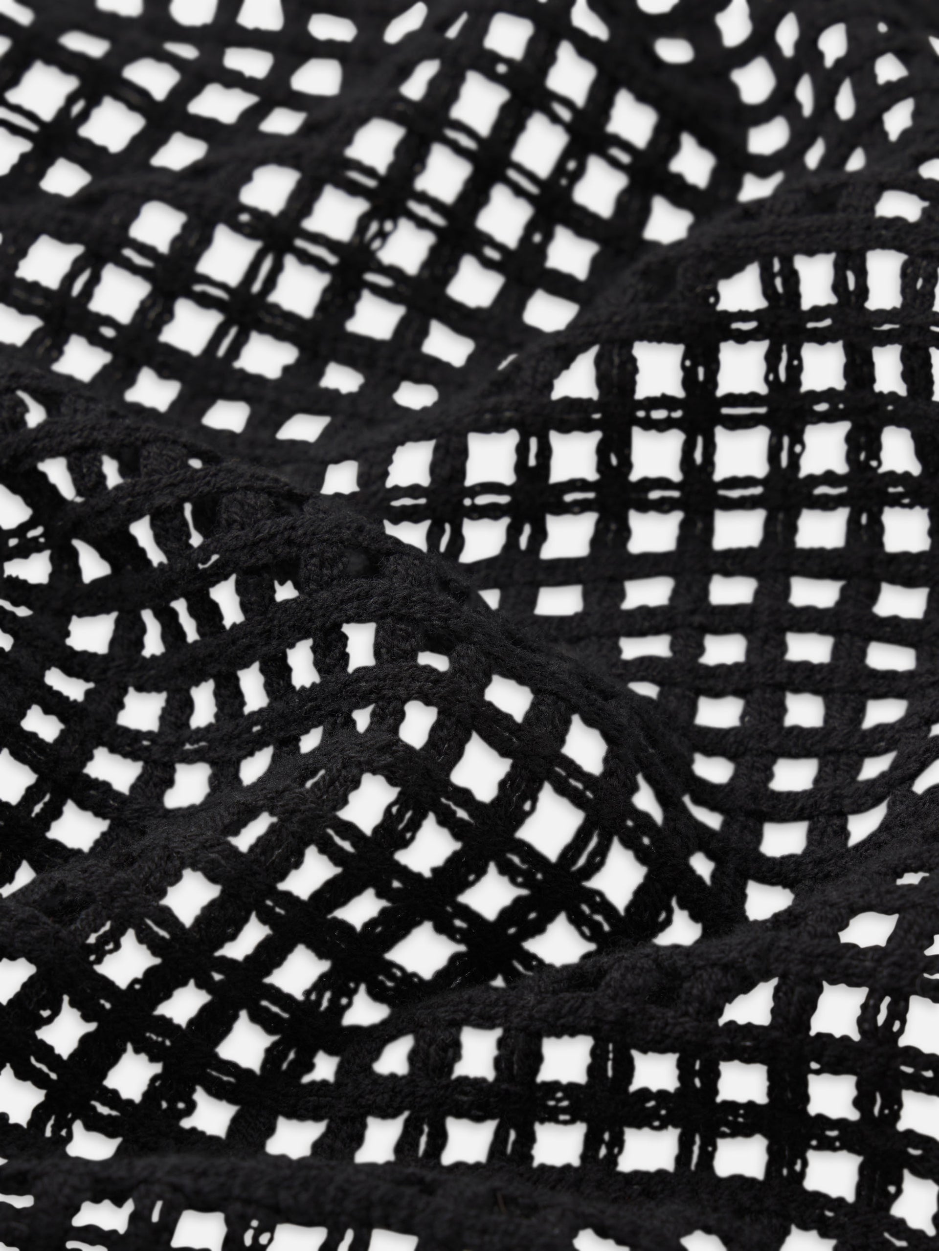 The Crochet Top -- Black