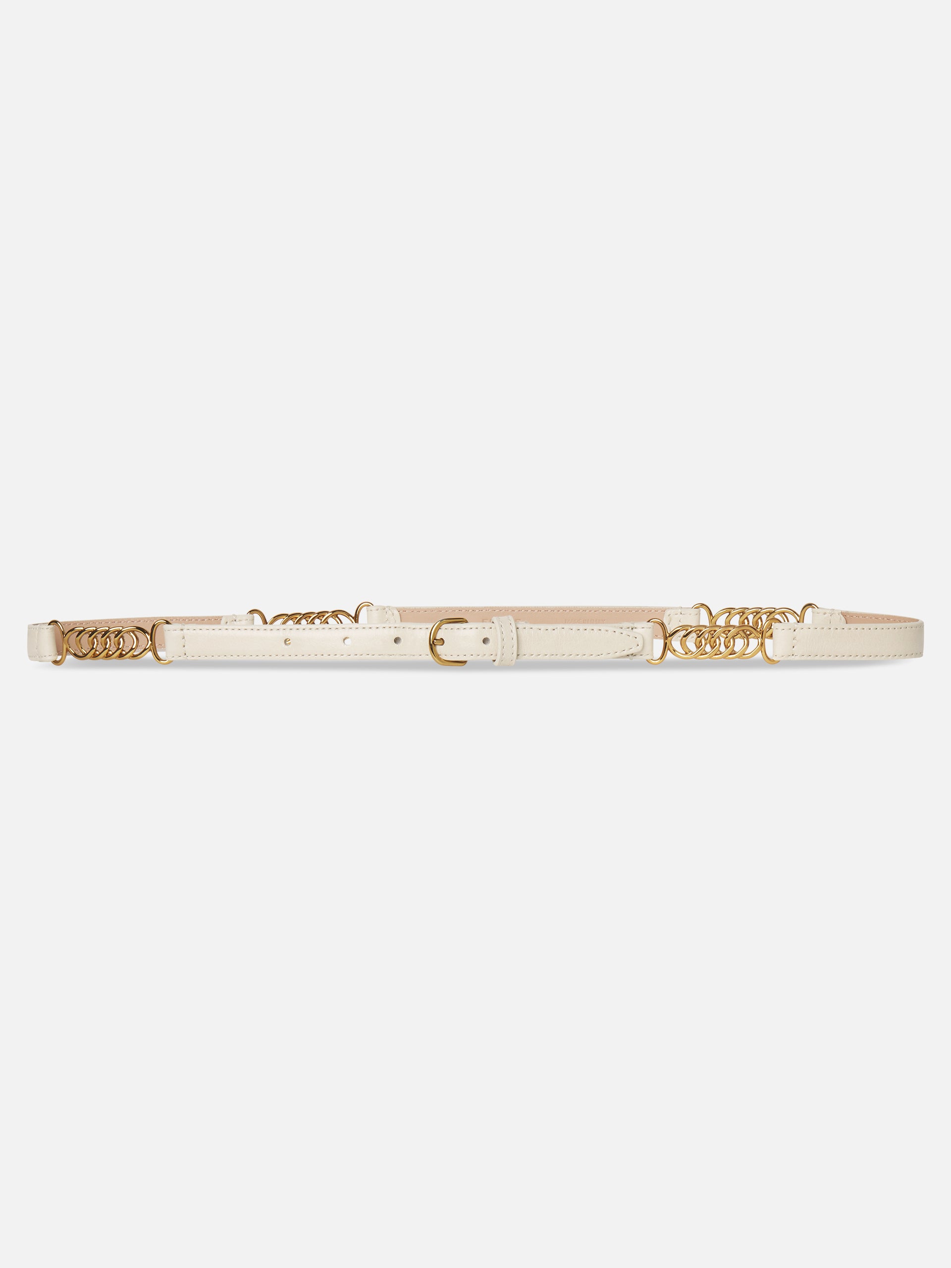 The Twisted Link Belt -- Cream