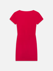 The Monaco Mini Dress -- Red