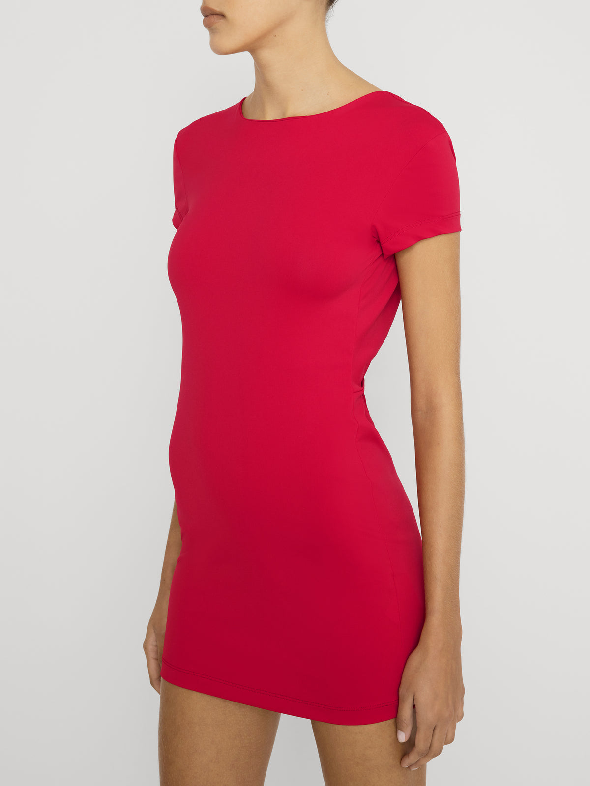 Dress on model side