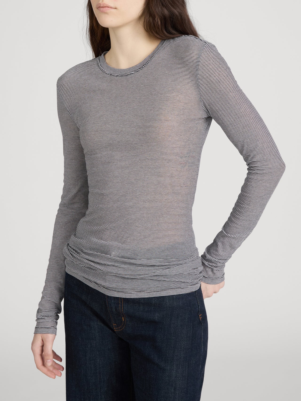 Tunic on model side