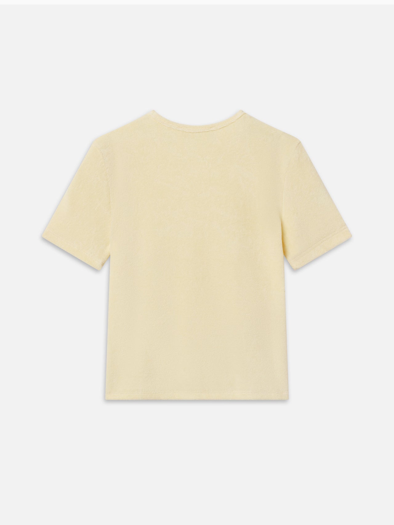 The Terry Baby Tee -- Lemon