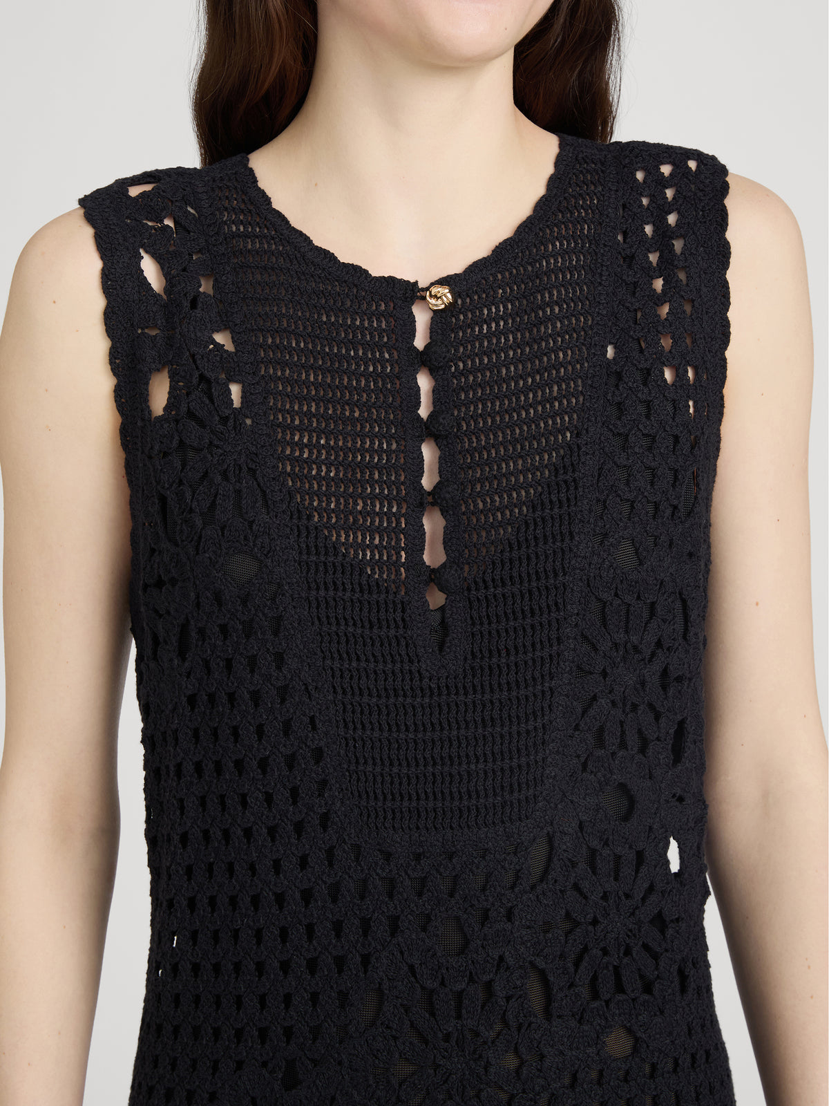 Dress on model detail