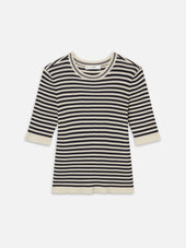 The Cruise Sweater -- Cream Multi
