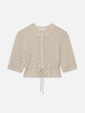 The Clover Cardi -- Oatmeal Heather