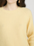Sweater on model detail