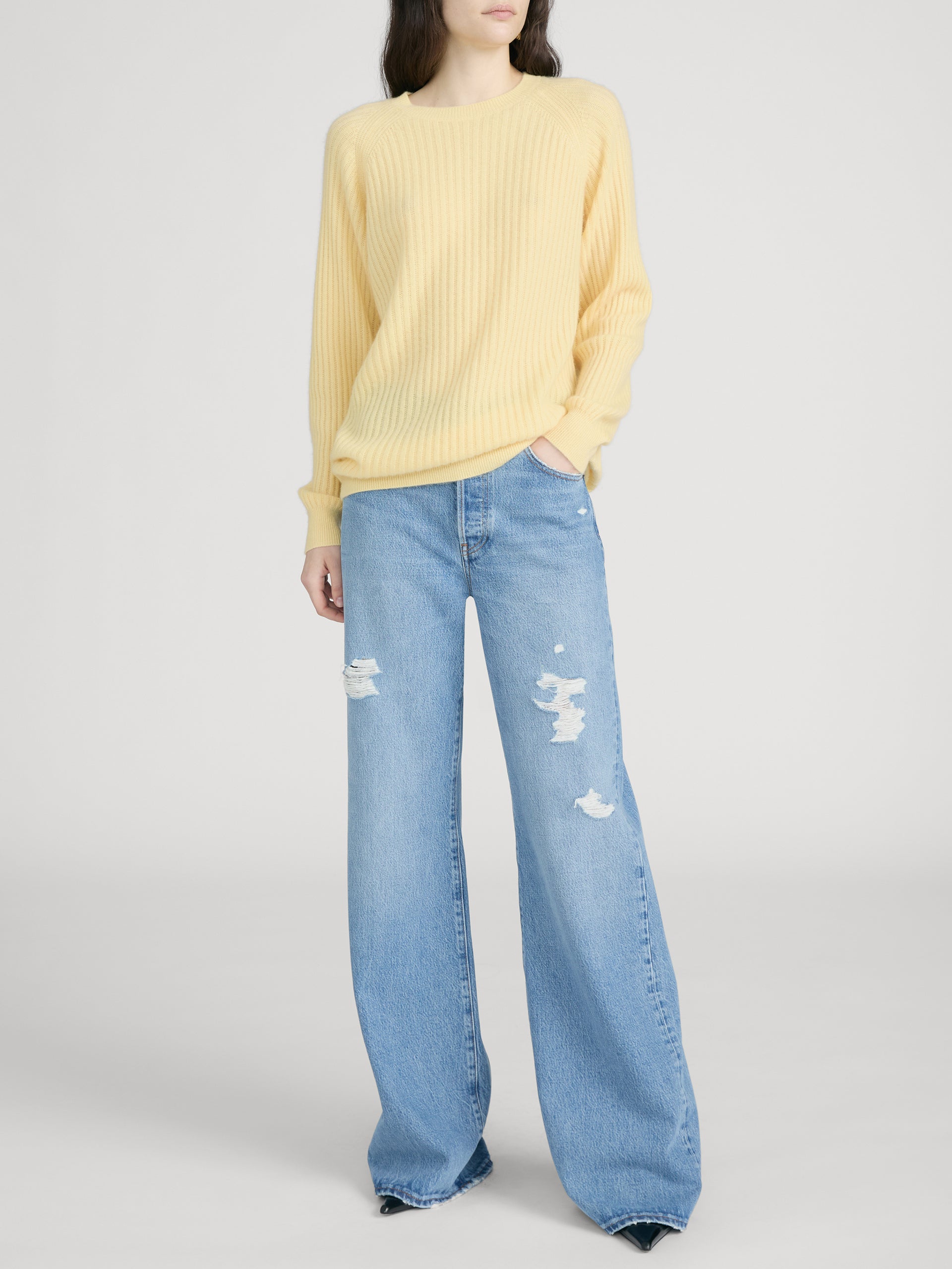 Sweater on model front