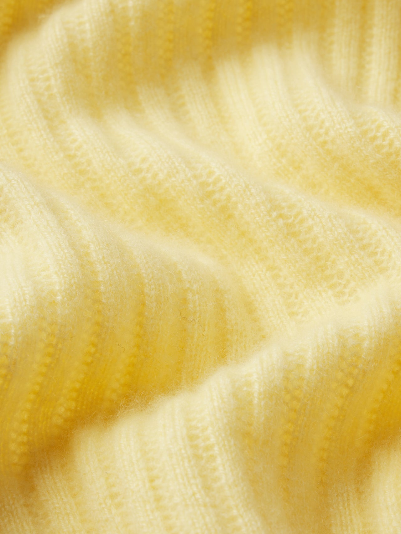 The Cashmere Sunbeam Sweater -- Canary