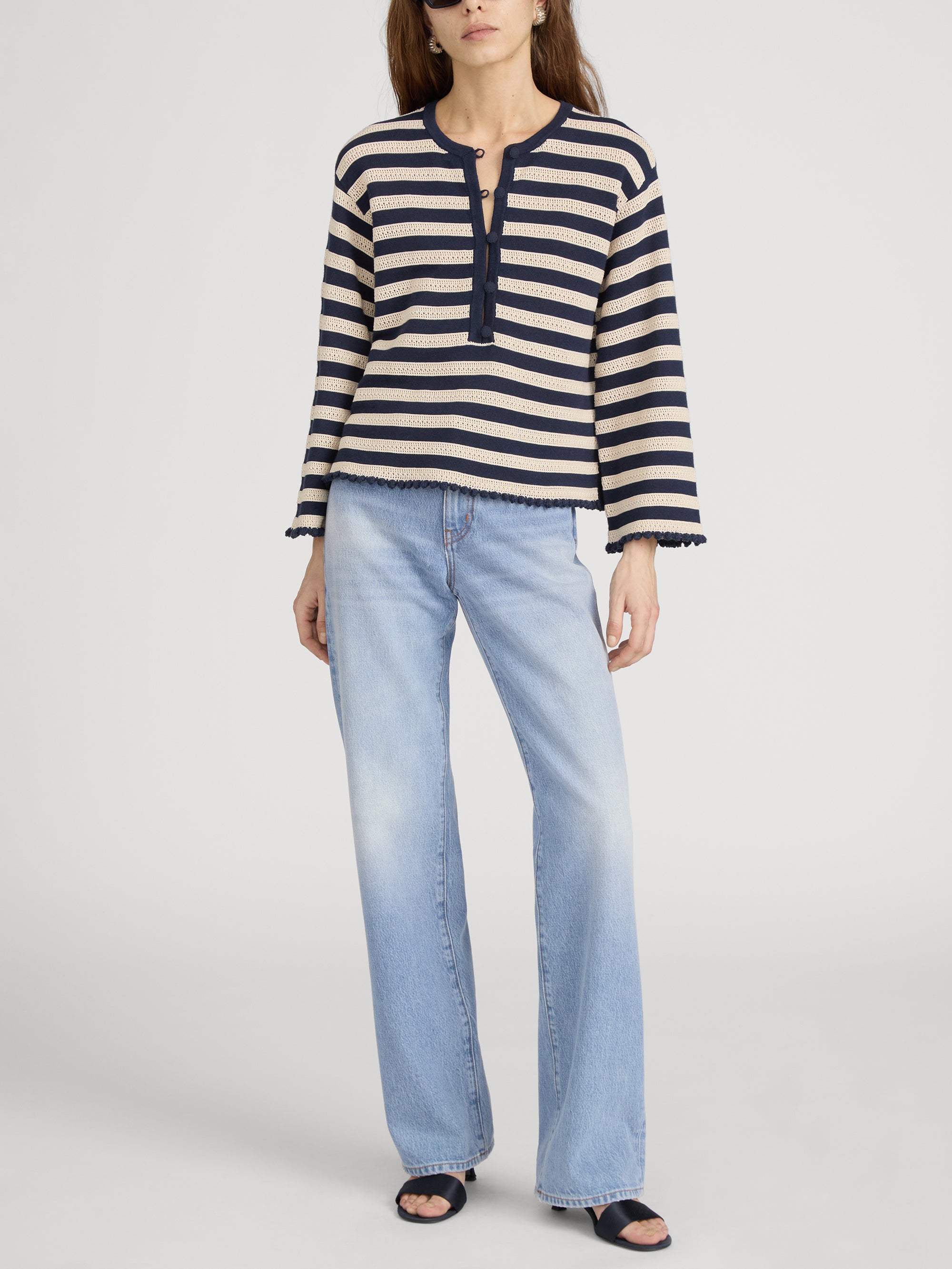 Sweater on model front