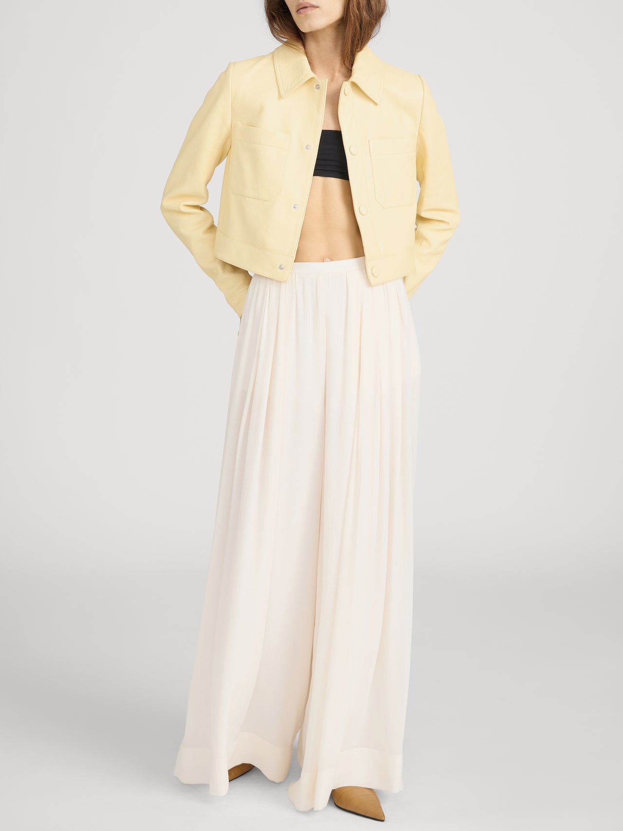 Pant on model front