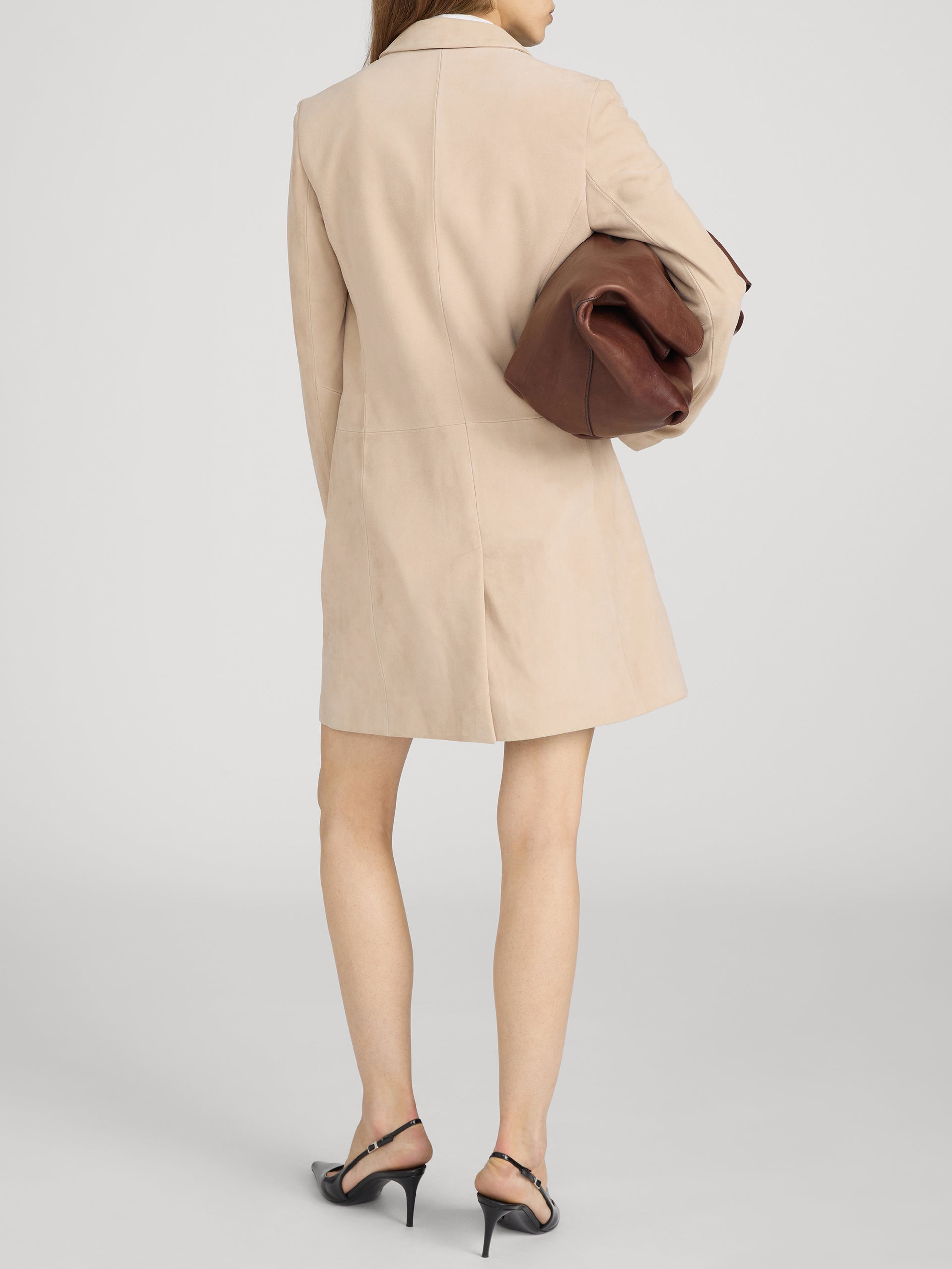 Jacket on model back