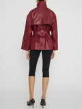 Jacket on model back
