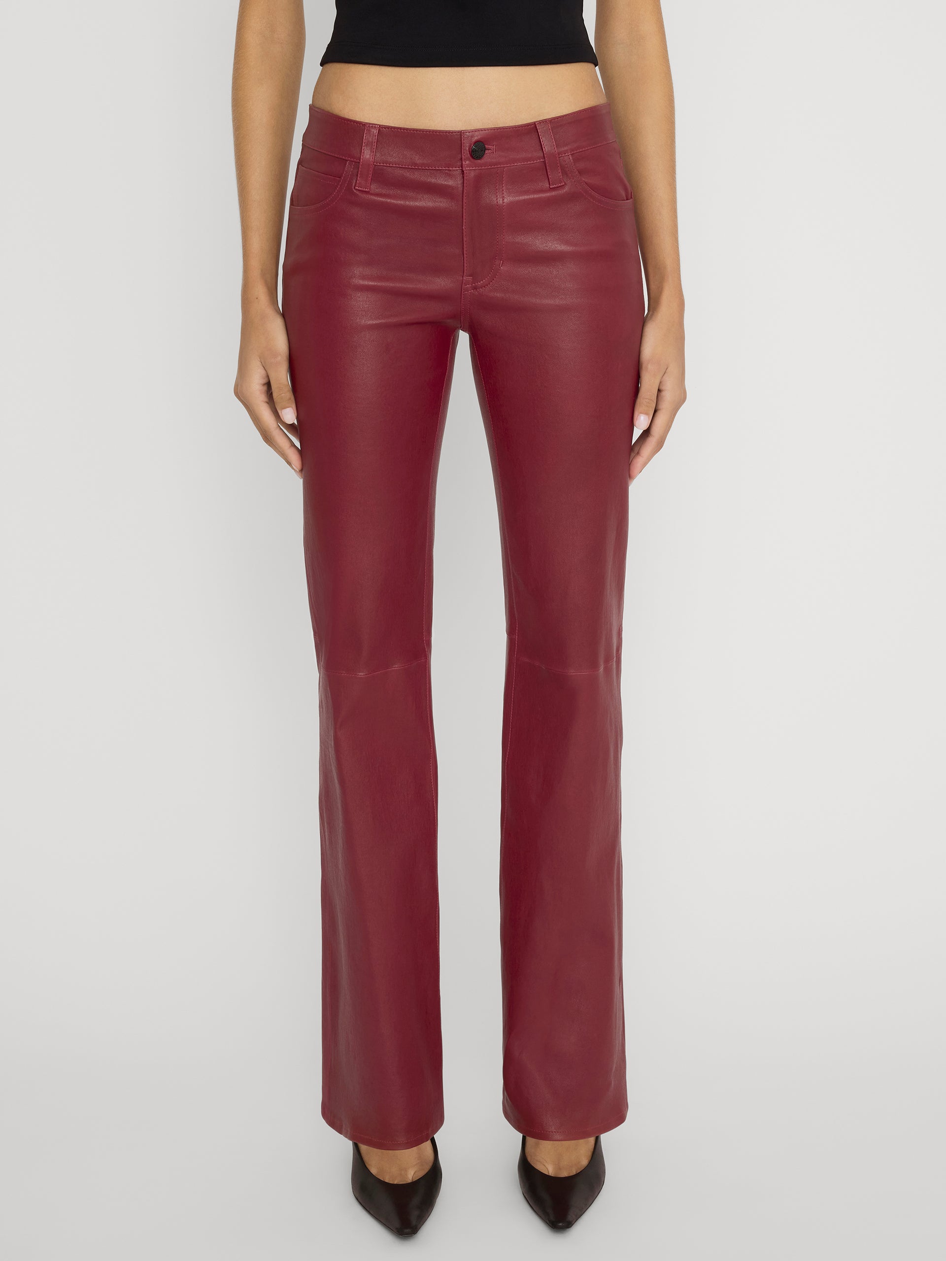 Pant on model crop