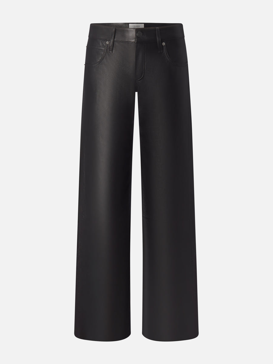 The Leather Leo -- Black