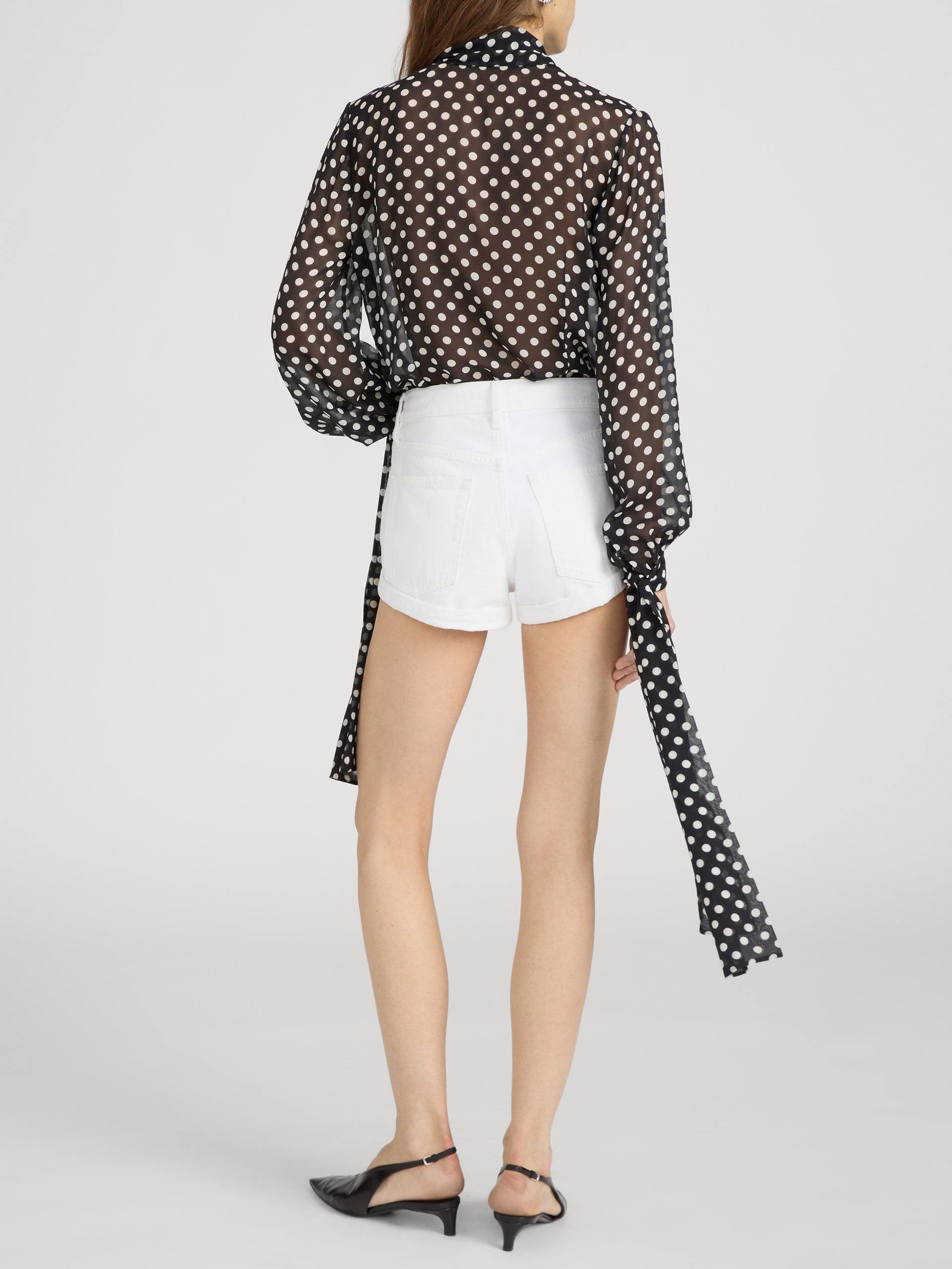 Top on model back